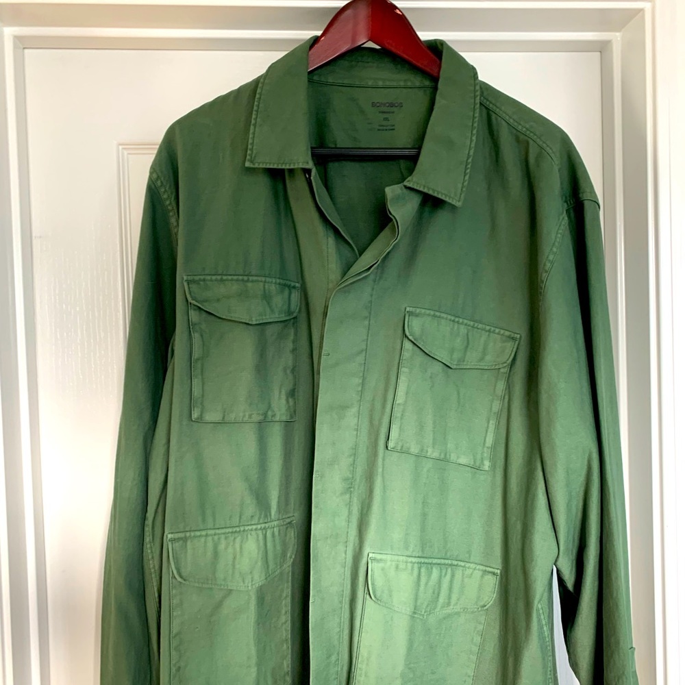 Bonobos Cotton Field Jacket, military green